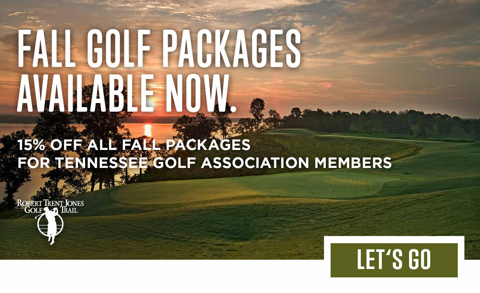 Fall Golf Packages Available Now.