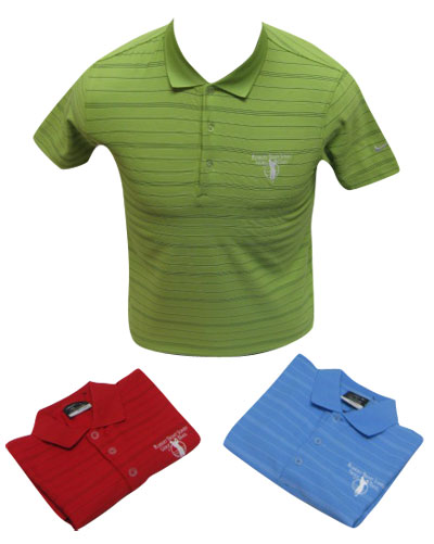 Nike Dri-FIT Tech Core Stripe Junior Golf Polo